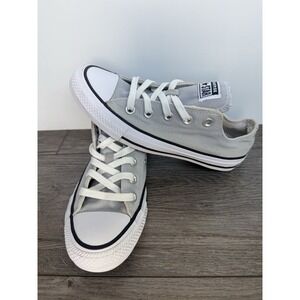 Converse Chuck Taylor All Star Classic Low Top Gray Sneaker Women's Shoes 6 M 4